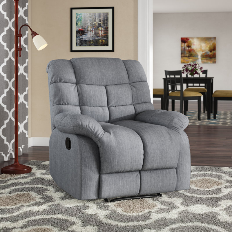 Winston Porter Hallenbeck Manual Recliner & Reviews Wayfair
